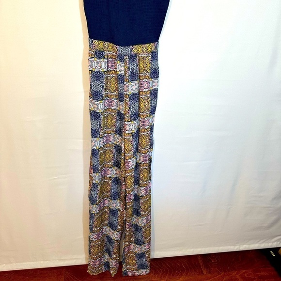 Xhilaration Womens Jumpsuit Romper Sleeveless Backless Tie Elastic Top Sz XS/TP - Picture 4 of 16